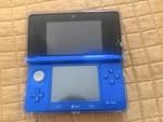 Original Nintendo 3DS Cobalt Blue (with Clear Case) Used. Price: $155.00.