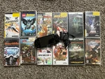 Sony Psp 2001 Console Game Bundle Lot W/ Memory & New Battery Charger Used. Price: $144.00.