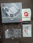 Wonderswan SW-001 Pearl White Japan Box,paperwork,manual,baggie Only! No System! Used. Price: $45.00.