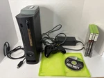 Microsoft Black Xbox 360 Elite 60GB Console Tested W/jaspermb With Games Bundle Used. Price: $120.00.