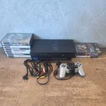 Sony Playstation PS2 Fat Console Bundle With 12 Games Tested Working Used. Price: $129.99.