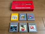 Gameboy Pocket Console Red Original Color With Box And Manual Gb Used. Price: $121.50.