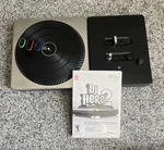 Dj Hero Wireless Turntable Controller - Nintendo Wii + 2 Game Tested Used. Price: $44.95.