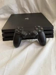 PS4 Slim 1 Tb Used. Price: $150.00.