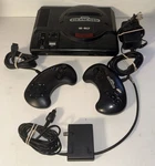 Sega Genesis Game Console Model 1601 Bit 2 Controllers Power Cord Tv For. Price: $49.99.