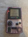 Nintendo Game Boy Color Atomic Purple Handheld Console GBC-001; Working! Used. Price: $90.00.