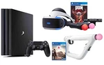 PS4 Shooter Bundle Playstation Pro 1TB Console Vr Headset Farpoint Aim Video Used. Price: $483.65.
