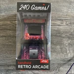 Nifty Handheld Retro Mini Arcade Vintage System 240 Video Games 70253NTKL-001 New. Price: $18.99.