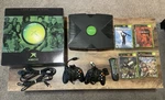 Original Xbox Console W/ 4 Games & 2 Controllers - Cib (read Description) Open. Price: $249.99.