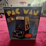 Coleco Pac-man Tabletop Handheld Electronic 3 Games In 1 Used. Price: $400.00.