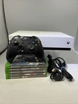 Xbox One 500GB White Console Bundle Lot Games, Controller, Cables #ML15 Used. Price: $179.99.