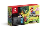 Nintendo Switch With Neon Blue And Red Joy-con New Super Mario Bros Video Used. Price: $323.04.
