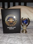 Usj Super Nintendo World Mario Kart Golden Cup Trophy W/ Box Japan Exclusive New. Price: $210.00.