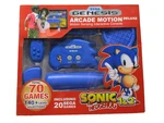Sega Genesis Arcade Motion Deluxe Sonic The Hedgehog 1 & 2 New. Price: $24.00.