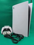 Sony Playstation Digital Edition 825GB White CFI-1115B Dualsense Controller Used. Price: $349.99.