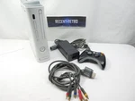 Microsoft Xbox 360 Pro 20GB Console - Matte White Tested Working With Controller Used. Price: $99.95.
