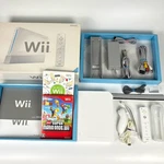 Nintendo Wii Japanese Version White Box Set Super Mario Bros Remote Nunchuk Used. Price: $45.90.