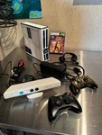 Microsoft Xbox 360 320GB Kinect Star Wars Limited Edition With Game Used. Price: $300.00.