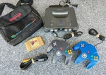 Nintendo N64 Console Game Bundle Lot Zelda Ocarina Of Time 2 Controllers Used. Price: $219.99.