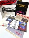 Vintage Nintendo Nes Manuals & Inserts Bundle Setup Poster Control Deck Very. Price: $89.00.