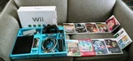 Nintendo Wii Console Bundle W/ Games, Controllers, Power Adapter & A/v Cable Used. Price: $200.00.