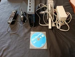 Nintendo Wii Black + Sports (disc Only) Bundle With Cables And Sensor Usato. Price: $46.40.