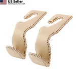 Amvoyoa Headrest Hooks For Purses And Bags, Car Back Seat 2 Pack, Beige New. Price: $20.69.