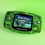 Nintendo Game Boy Advance Green Usb-c Rechargeable Console Custom Back Cover New. Price: $300.00.