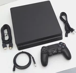 Sony Playstation Slim 500GB Matte Black Video Game Console PS4 System Bundle Excellent. Price: $256.45.