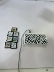 Nintendo Dsi White With Print Cover Handheld System 7 Games Used. Price: $150.00.