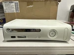 Microsoft Xbox 360 White W/ All Cables & Halo Hard Drive - Tested (read) Used. Price: $60.00.