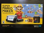 Nintendo Wii Super Mario Maker 32GB Black Deluxe Set Box Great Condition Used. Price: $399.95.