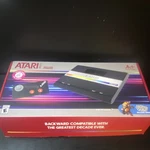 Atari 7800+ Console Black Wireless Gamepad Hdmi W/ Crystal Quest Open. Price: $65.00.