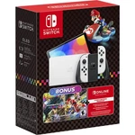 Nintendo Switch Oled White Joycon Mario Kart 8 Deluxe Bundle Hegskaasb Used. Price: $339.00.