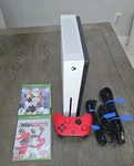 Microsoft Xbox One (1681) 1TERYBYTE White Console Bundle Controller And 2GAMES Used. Price: $170.00.