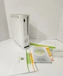 Microsoft Xbox 360 White Console And Manuals Comes With See Pictures Used. Price: $82.30.