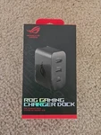 Asus Rog 65W Charger Dock For Ally (hdmi 2.0, Usb-a, Usb-c) Black Open. Price: $42.00.