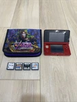 Nintendo 3DS Handheld System - Flame Red Console Case & Games Used. Price: $175.00.