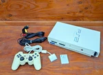 Sony PS2 Playstation SCPH-55000 Gt White Console Ntsc-j Japan W/ Memory Card Used. Price: $127.77.