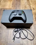 Microsoft Xbox Series 1TB 4K Black Wi-fi Console W/ Controller & Power Cable Open. Price: $425.99.