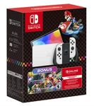 Nintendo Switch Oled - White Joycon Mario Kart 8 Deluxe Bundle New. Price: $410.00.