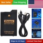 Psp Battery 1600MAH With Charger Cable For 2000,... New. Price: $22.99.