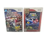 Super Smash Bros Brawl & Mario Galaxy Nintendo Wii Case And Cover Art - No Games Good. Price: $21.24.