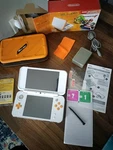 New Nintendo 2DS Xl Ntsc-u (us Region) Console Bundle White/orange Tested! Used. Price: $359.99.