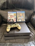 Sony Playstation 4 500 Gb Home Console Bundle With 2 Games Used. Price: $88.99.