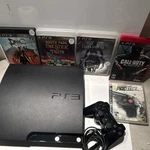 Mint Sony Playstation Slim CECH-2501B 320GB Black Ntsc-u/c 1080P Blu-ray PS3 Used. Price: $99.99.