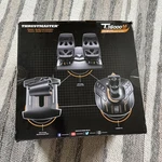 Thrustmaster T.16000M Fcs Flight Simulator Joystick, Throttle, Pedals Set Used. Price: $199.00.