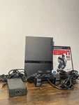 Sony Playstation PS2 Slim Console Bundle Black Oem Controller Cables Tested Used. Price: $109.99.