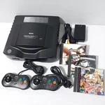 Neo Geo Console CD-T01 Snk Japanese With 3 Games Tested Import Used. Price: $360.00.