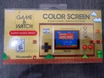 Nintendo Game & Watch Super Mario Bros Handheld Console Clock - New Sealed. Price: $47.95.